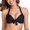 Noir, variante sur RELLECIGA Haut de Bikini Rehausseur pour Femme, Nœud à l'Avant, à Armatures, Maillot de Bain