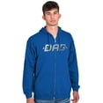 thumbnail image 5 of Father's Day One Cool Dad Gift Zip Hoodie Sweatshirt Men Brisco Brands S, 5 of 6