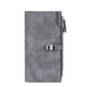 thumbnail image 1 of Cartera larga para mujer, billetera con hebilla para múltiples tarjetas, cartera con cremallera para mujer, 1 of 6