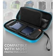 thumbnail image 5 of Mumba Carrying Case for Nintendo Switch, Deluxe Protective Travel Carry Case Pouch for Nintendo Switch Console & Accessories [Dual Protection] [Large Capacity] (Blue), 5 of 7