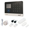 thumbnail image 7 of OWSOO 433MHz Wireless WIFI + GSM Auto-dial Alarm System LCD Display Door Sensor PIR Motion Sensor Phone APP Remote Control Compatible with Home Voice Control Smart Home Burglar Alarm System, 7 of 7