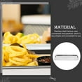 thumbnail image 2 of Eease Stainless Steel Serving Platters Rectangular Food Tray BBQ Plate, 2 of 5