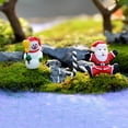 thumbnail image 2 of GROWTH TANK 10 Pieces Micro Landscape Decors Mini Resin Garden DIY Craft Snowaman Statue, 2 of 7