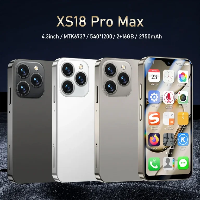 Soyes XS18 Pro - Compact Android Phone with Face Unlock