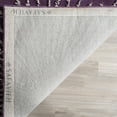 thumbnail image 5 of SAFAVIEH Soho Fiesta Geometric Runner Rug, Purple/Ivory, 2'6" x 8', 5 of 9