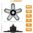 thumbnail image 3 of Yhmxh Kitchen Gadgets Kitchen Essentials LED Garage Light Bulb Deformable Ceiling Fixture Lights Workshop Lamp Kitchen Aid Attachments Kitchen Accessories for Home Kitchen Camping, 3 of 8