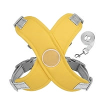 Adjustable Breathable Dog Harness for Medium Dogs Soft Padded No Pull Pet Vest Easy Control Outdoor Running Training Lightweight Reflective All Season