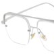 thumbnail image 3 of de sol cuadradas tamaño para mujeres y hombres con montura metálica UV400 protectoras para en pya, depor Pta Baoblaze gafas de sol de mujer, 3 of 4