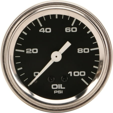 Mechanical Oil Pressure Gauge - Mechanical Oil Pressure Gauge, 2-1/16 Inch, Black
