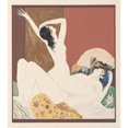 thumbnail image 3 of Francois-Louis Schmied 20x22 Black Modern Framed Museum Art Print Titled - History of Princess Boudour Pl.08 (1926), 3 of 5