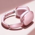 thumbnail image 3 of Mahipey Y02 Active Noise Cancelling Headphones,Bluetooth 5.4 Wireless Over Ear Headphones,60H Playtime,5 EQ Music Modes,Hi-Res Audio,Deep Bass,Foldable Lightweight for Travel Home Office,Pink, 3 of 8