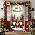 thumbnail image 4 of Lwlmwt Santa Christmas Door Cover 35x71 Inch, Merry Entryway Decor for Winter Festivities, Seasonal Party Background, Front Porch Display and Christmas Decoration, 4 of 7