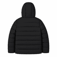 thumbnail image 2 of London Fog Boys' Hooded Puffer Jacket, Quilted Zip-Up Coat, Black, 8, 2 of 2