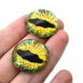 thumbnail image 2 of High Domed Transfixing Earth Dragon Glass Eyes, 2 of 4