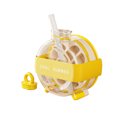 thumbnail image 2 of EGNMCR Machine à Glaçons Portable Bouteille d'Eau avec Paille Plateau à Glaçons à Démoulage par Pression Gobelet Réutilisable pour Boisson Froide avec Compartiment à Glace 6 Styles Disponibles Plateau à Glaçons, 2 of 6