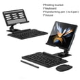 thumbnail image 3 of for Samsung Galaxy Z Fold 4 3 Stand and Keyboard Mouse, Portable Detachable Bluetooth Keyboard, Foldable Adjustable Tablet Stand Holder for Desk, with Wireless Mouse and Writing Pen, 3 of 10