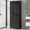 Black, variant on Harper & Bright Designs Storage Cabinet with Doors and Shelves for Office Bedroom Kitchen, Tall Freestanding Bathroom Storage Cabinet Organizer, Brown