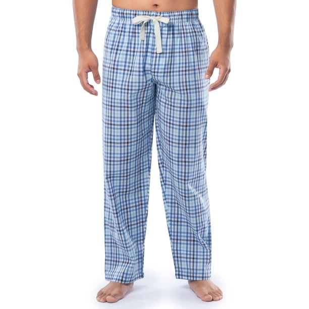 Pantalón de Pijama IZOD Hombre Relaxed Fit de Popelina Estampada con Cordón