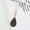 Brown, variant on Leopard Snakeskin Teardrop Long Chain Pendant Necklace for Women Fashion Jewelry