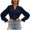 Navy, variant on Black Tops for Women Plus Size Western Sweatshirt for Women Lace V Neck Long Sleeve Chiffon Shirt Tops