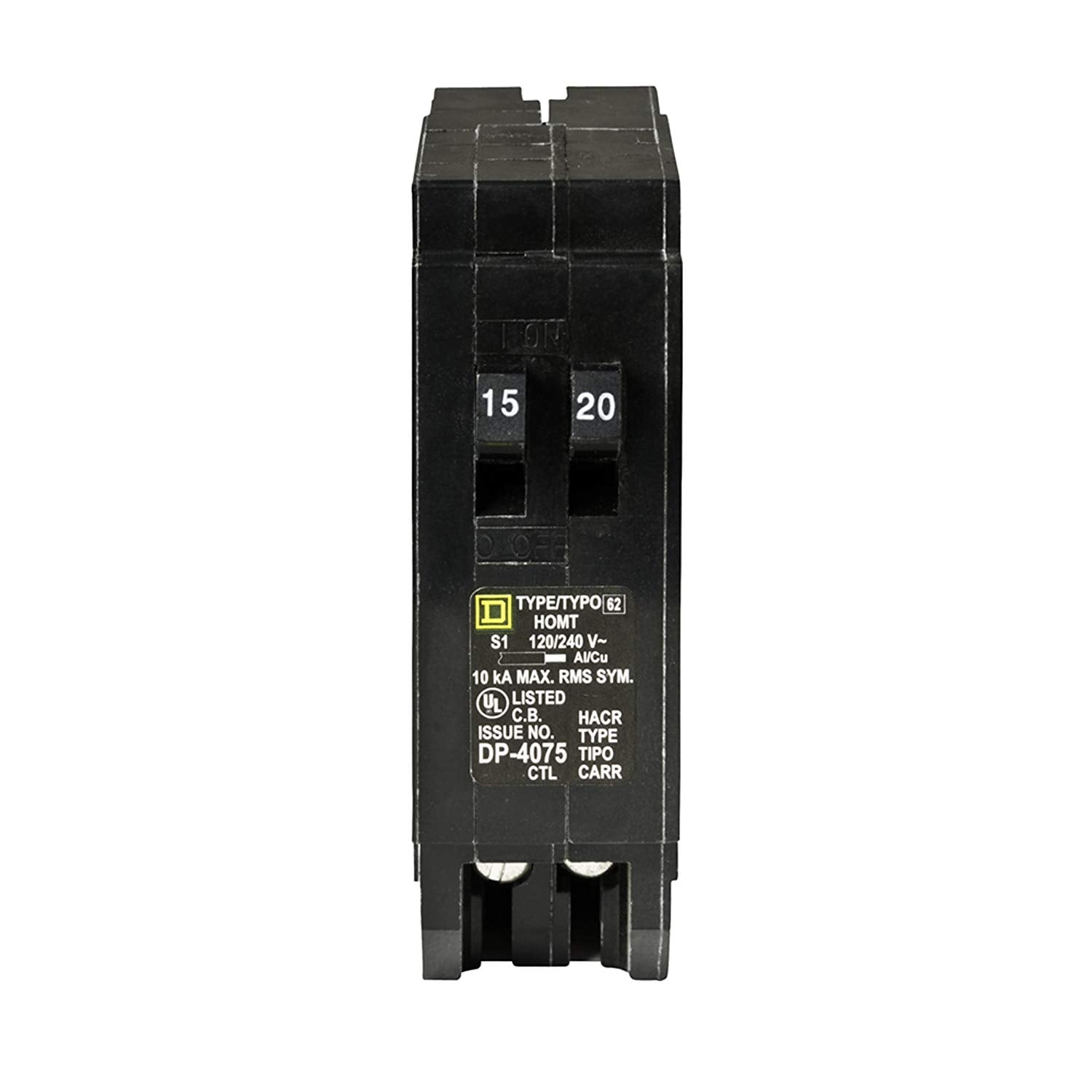 HOMT1520CP Square D Homeline, Single Pole Tandem Circuit ...