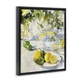 thumbnail image 2 of Stupell Industries Traditional Meringue Lemons Table Spread Black Floating Frame Canvas Art, 17 x 21, by Annabelle Hall, 2 of 8