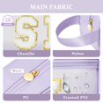 thumbnail image 3 of Bolsa de protección solar transparente Coshaysoo para cosméticos, color morado, 22 x 13 x 8 cm, 3 of 6