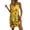 Y9_Yellow, variant on Summer Beach Dresses for Womens 2026 Fashion Plus Size Print Sleeveless V-neck Loose Pocket V-neck Casual Dress