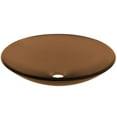 thumbnail image 5 of Novatto In Basso Glass Circular Vessel Bathroom Sink, 5 of 5