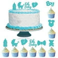 thumbnail image 1 of kurtrusly Décoration de Gâteau Révélation de Genre Plugin Fête d'Anniversaire Bébé Signe, 1 of 9