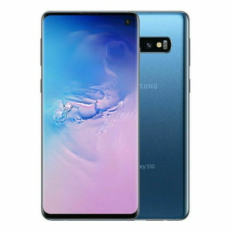 Used Samsung Galaxy S10 G973U 128GB Prism Blue Verizon + GSM Unlocked Grade B+