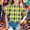 Multicolour, variant on Kids Girls Carnival T-shirt Carnival T-shirt Yellow Short Sleeve Festival Tops Casual Party and Festival 3-4 Years Girls Clothes