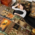 thumbnail image 4 of Homewish Deer Bear 7-Piece Twin Bedding Sets for Boys Girls,Bohemian Aztec Bedding Comforter Set,Retro Vintage Breathable Sheet Sets,Breathable Home Decor,Reversible, 4 of 8