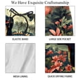 thumbnail image 4 of luoweisi Men's Beach Shorts Quick Dry Swim Trunks with Mesh Lining Cartoon Dinosaur 2XL, 4 of 5