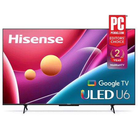 Hisense - 50" Class ULED U6H Series Quantum Dot QLED 4K UHD Smart Google TV (50U6H)
