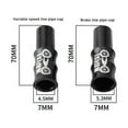 thumbnail image 3 of Thinsony 10 Pcs Bicycle Cable End Caps Professional Wear-resistant Universal Shifting Shifting Black 1Set, 3 of 6