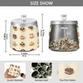 thumbnail image 2 of Yayeee Ashtray with Lid for Cigarette Smokeless Stainless Steel Home Ash Holder, Red Cakes, 2 of 7
