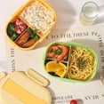 thumbnail image 3 of Lunch Clearnace! YZEGDCH Lunch Box for K*ids Leak-Proof, Drop-Proof, Dishwasher Safe, & Made Wheat Straw Snack Containers for K*ids, 3 of 5