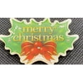 thumbnail image 3 of Merry Christmas Holly Flashing Body Light Lapel Pins, 3 of 3