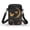 Sun and Moon, variant on HELLHERO Women Messenger Bag Starry Salamander Unique Gift Polyester 2 Zippers Unisex 4.33x1.97x7.09 Outdoor Daily Use