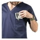 thumbnail image 3 of Pijama Quirurjica Uniforme Medico Jogger Hombre Algodon Azul Oscuro, 3 of 5