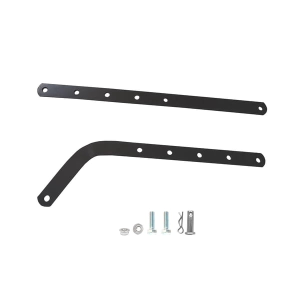 Brazo curvo para abrepuertas de garaje YHDOOR de acero negro