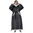 thumbnail image 4 of Manta portátil con capucha Bedsure Sherpa para mujeres y hombres, 4 of 8