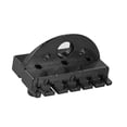 thumbnail image 2 of 6-string Headless Electric Guitar String Locking Nut Set with 2 Wrench 2 Screw Black, 2 of 6