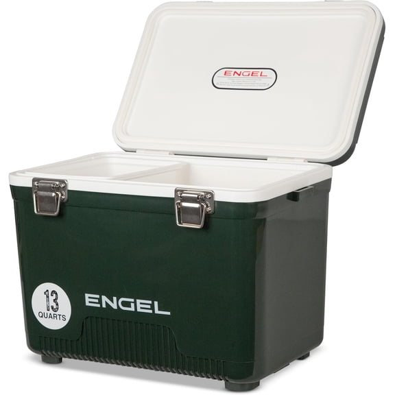 13 Qt Leak-Proof Airtight Hard Shell Drybox Cooler and Lunchbox