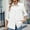 White, variant on Goodtrade8 Long Sleeve Shirts for Women Tunic Button Solid Color Collared Pocket Long Sleeve Casual Women's Tops