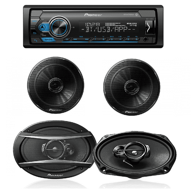Pioneer Car Stereo Digital Media Receiver with Bluetooth USB / 6.5" & 6