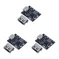 thumbnail image 2 of crativent Li Battery Charger Module 2A Type-C Reverse Board with for Protection Charge Electronic Pocket Portable DIY Charging 4.35V 3Set, 2 of 6