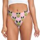 thumbnail image 1 of Fotbe Panda Avocado Tanga Sin Costuras para Mujer con Estampado – Panties Invisibles, Transpirables y Cómodos para Uso Diario-3X-Large, 1 of 6