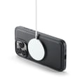 thumbnail image 2 of Magnetic Case for iPhone 14 Plus, Compatible with MagSafe, PU Leather TPU Slim Back Cover, Anti-Scratch Non-Slip Shockproof Protective Phone Case - Black, 2 of 6
